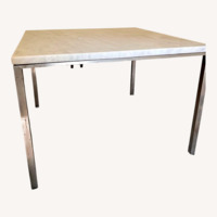 Organic Modernism White Marble Coffee Table