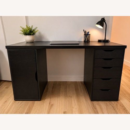Used IKEA LAGKAPTEN / ALEX Desk with Storage for sale on AptDeco