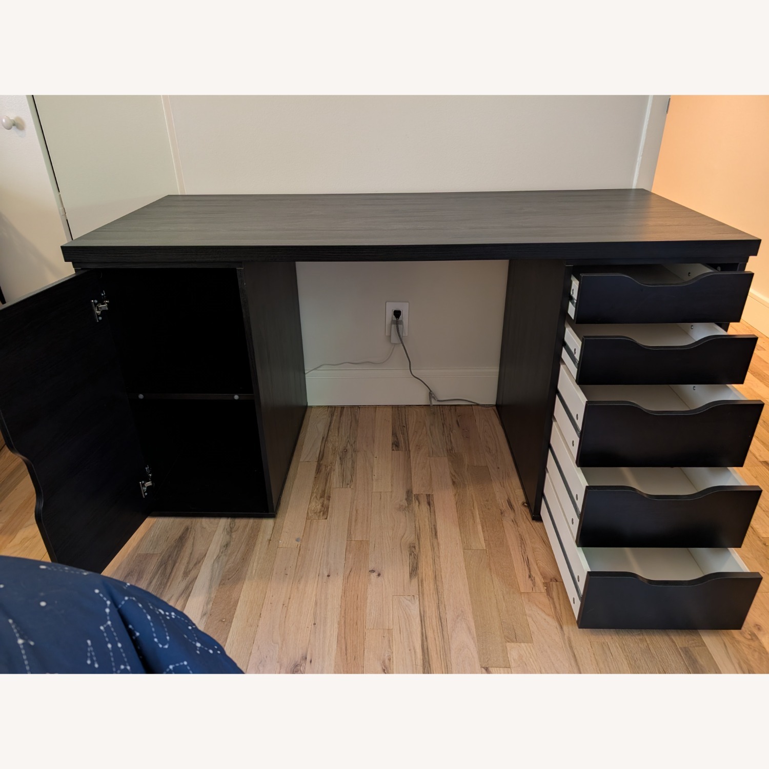 IKEA LAGKAPTEN / ALEX Desk with Storage - image-5