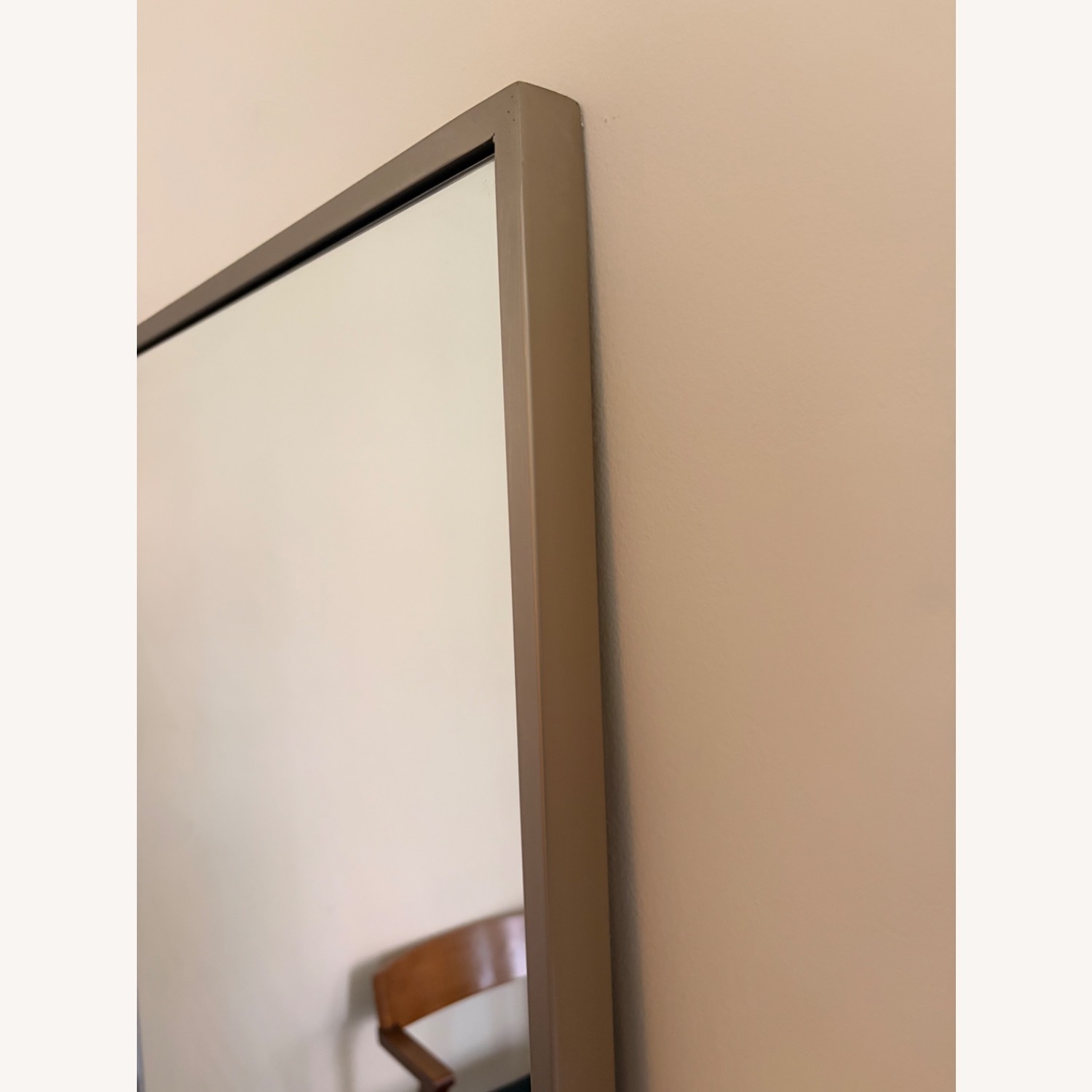 Room & Board Silver Metal Floor Mirror - image-2