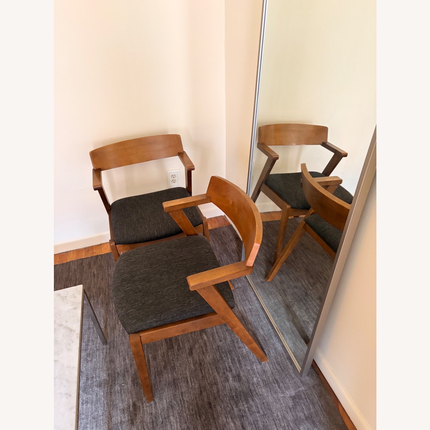 Article Natural Wood Dining Chairs - image-4