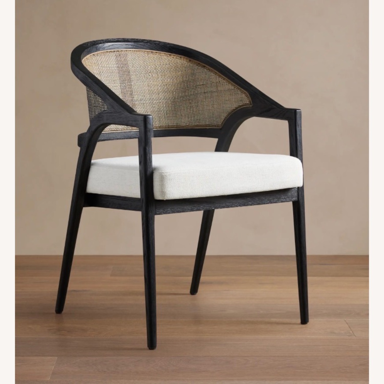 Arhaus Aimee Chair Black Wood Dining Chairs - image-2