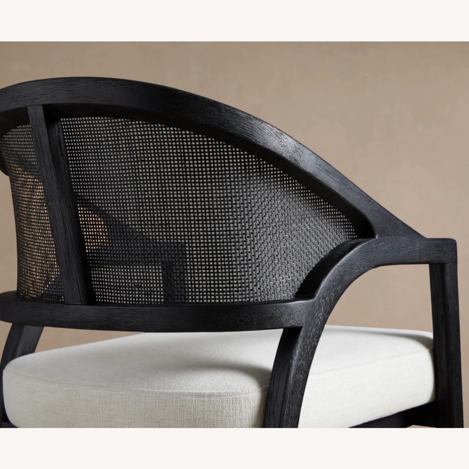 Arhaus Aimee Chair Black Wood Dining Chairs - image-3