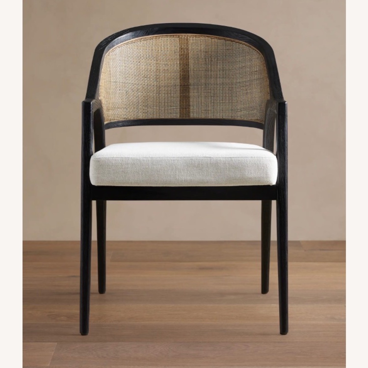 Arhaus Aimee Chair Black Wood Dining Chairs - image-1