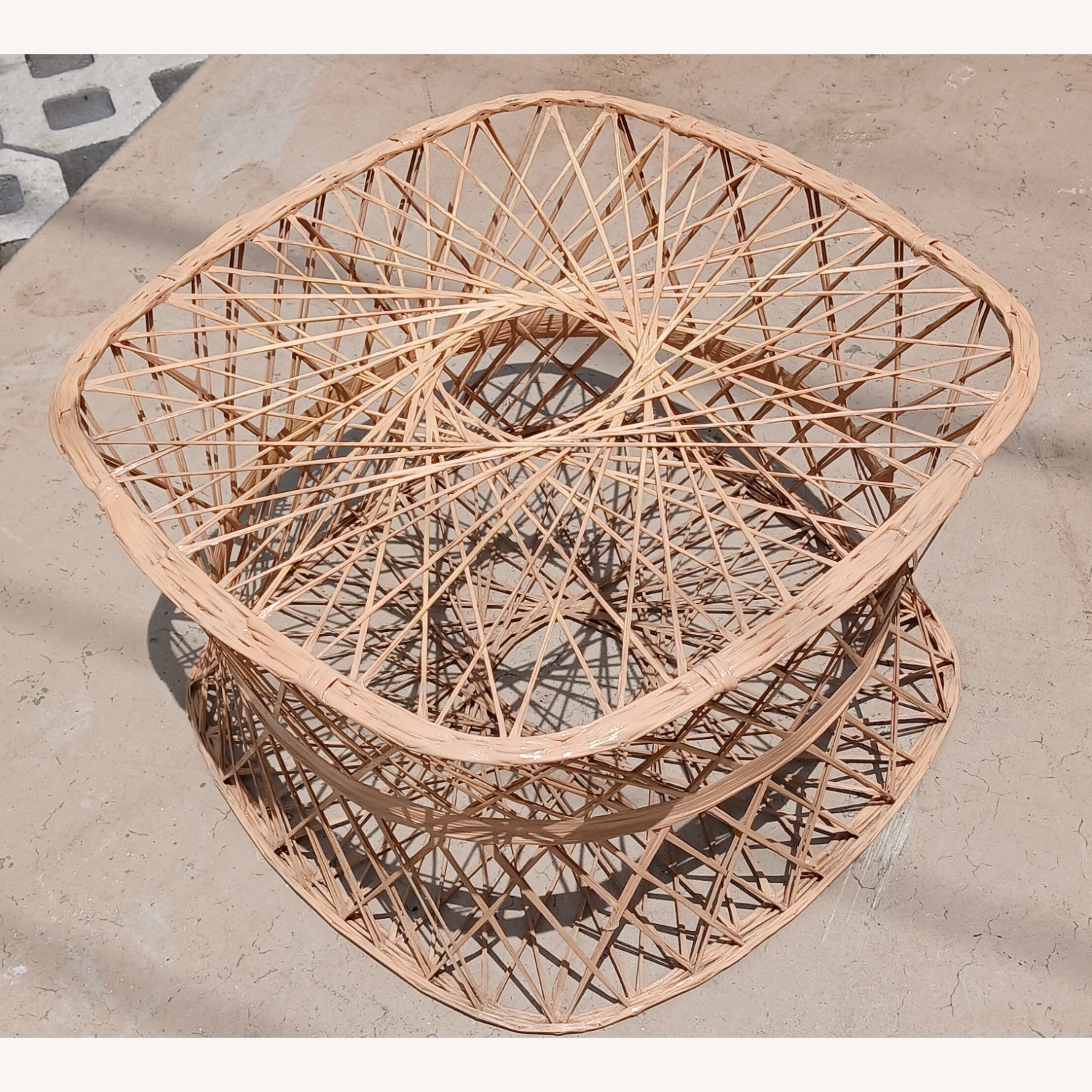 Woodard Spun Fiberlass Ottoman or Side Table - image-6