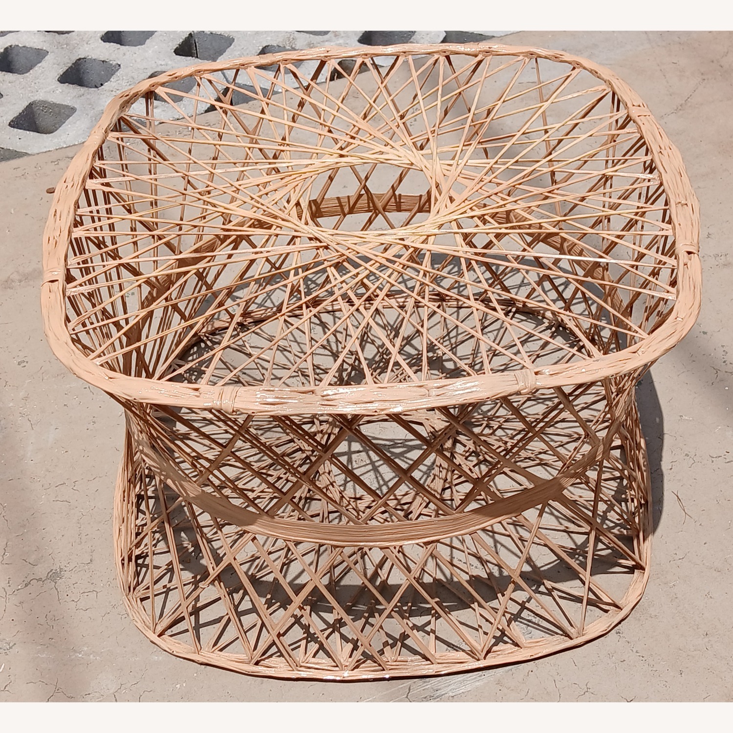 Woodard Spun Fiberlass Ottoman or Side Table - image-8