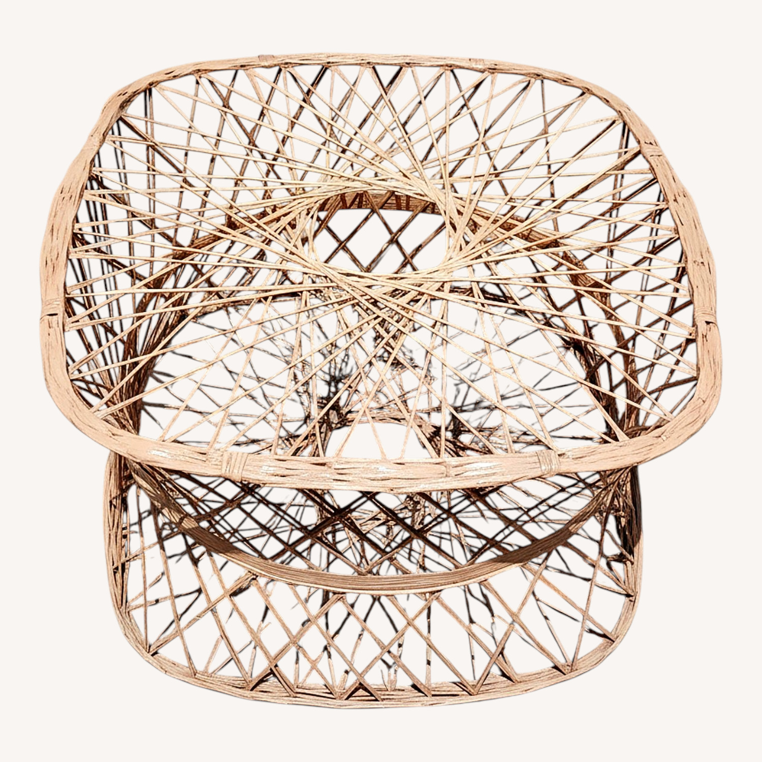 Woodard Spun Fiberlass Ottoman or Side Table - image-0