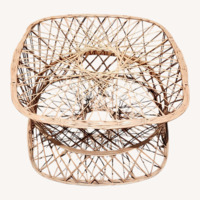 Woodard Spun Fiberlass Ottoman or Side Table 