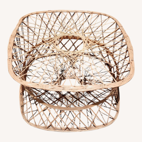 Used Woodard Spun Fiberlass Ottoman or Side Table for sale on AptDeco