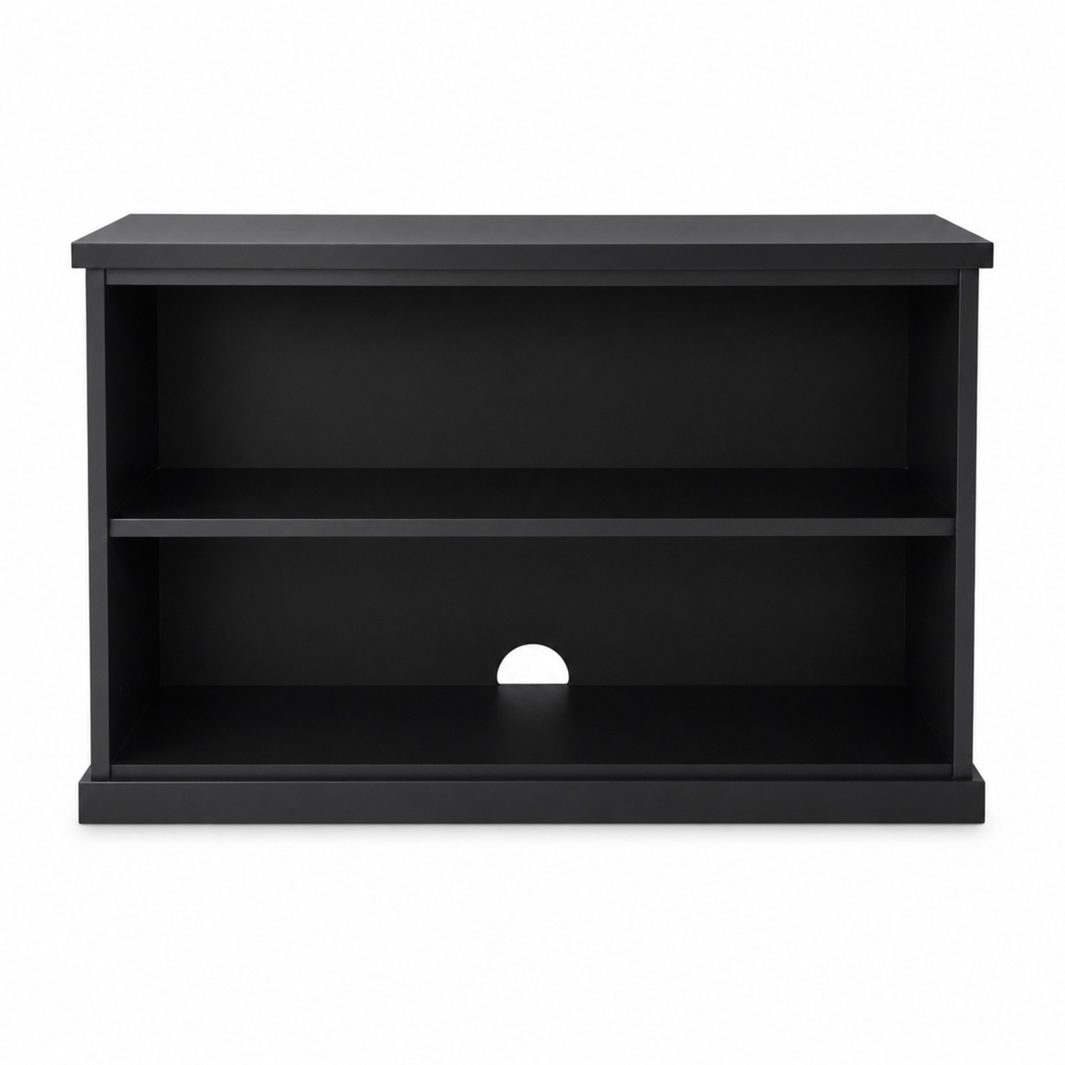 Pottery Barn Bedford Black 2-Shelf Bookcase - image-9