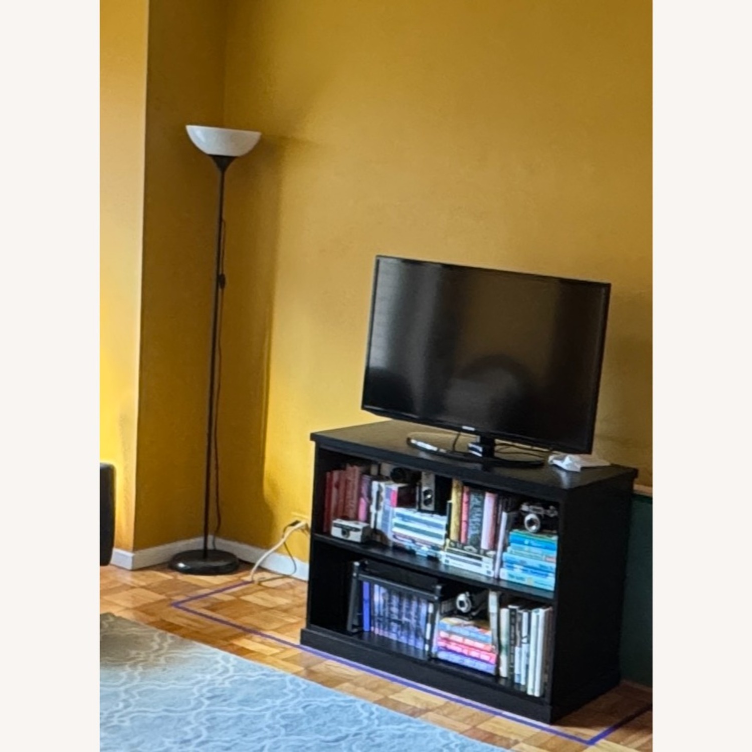 Pottery Barn Bedford Black 2-Shelf Bookcase - image-1