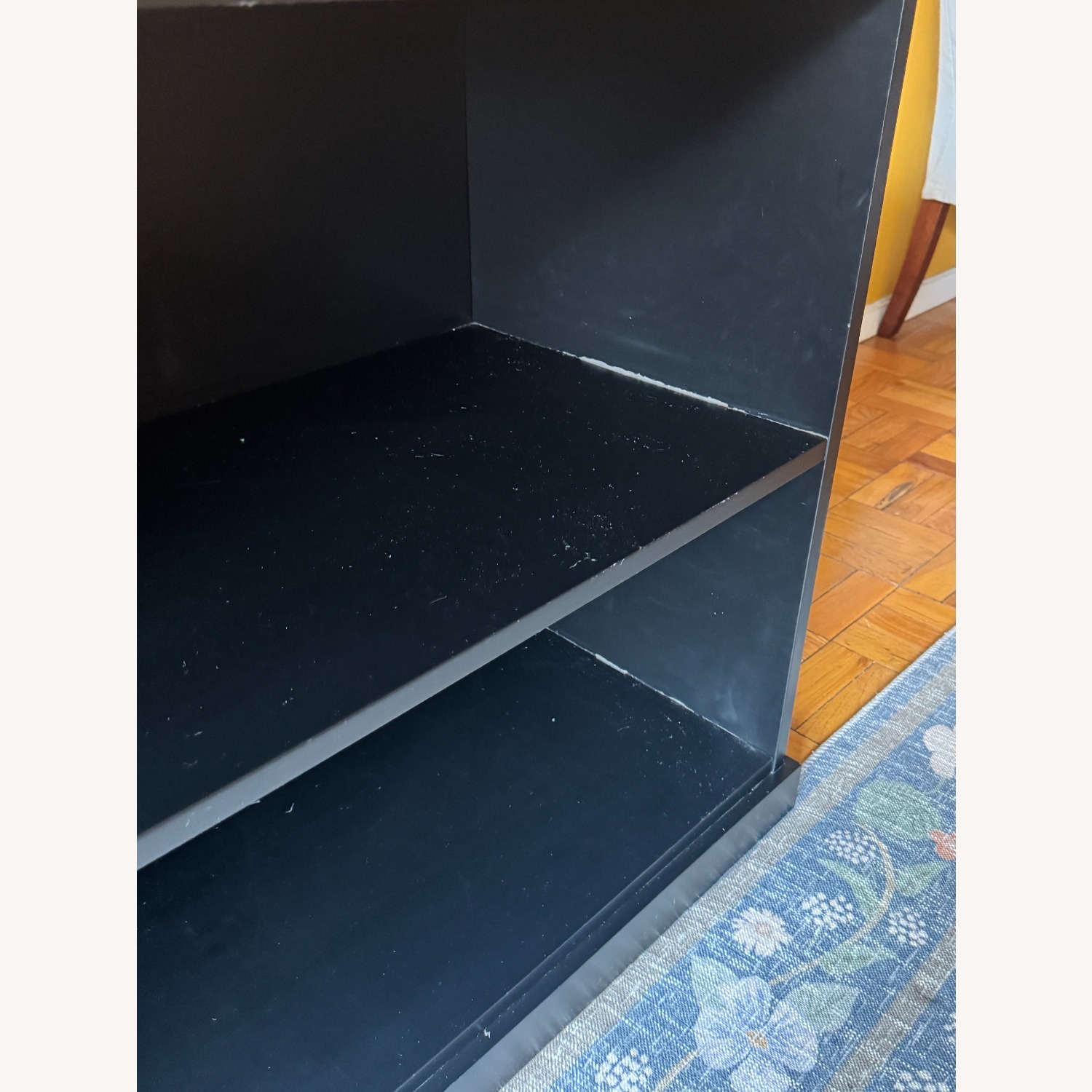 Pottery Barn Bedford Black 2-Shelf Bookcase - image-2