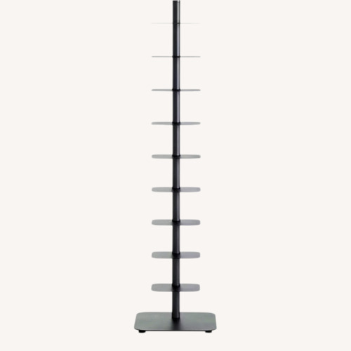 Used Design Within Reach Story Black Metal Bookcase for sale on AptDeco