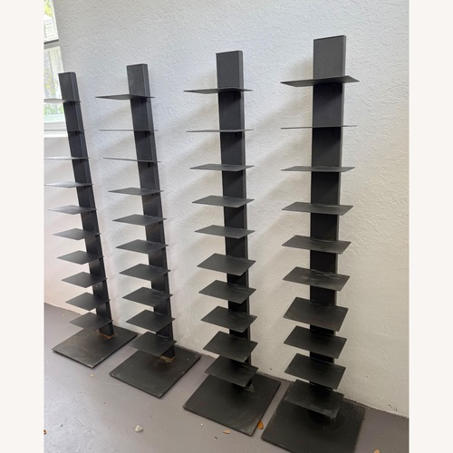Used Design Within Reach Story Black Metal Bookcase for sale on AptDeco