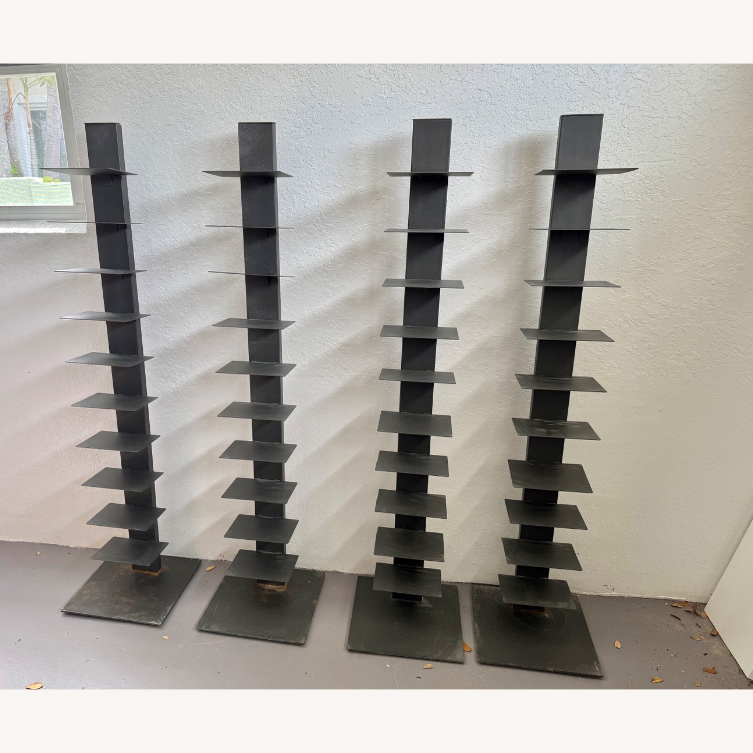 Design Within Reach Story Black Metal Bookcase - image-2
