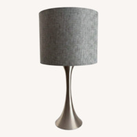 Silver Stainless Steel Table Lamps