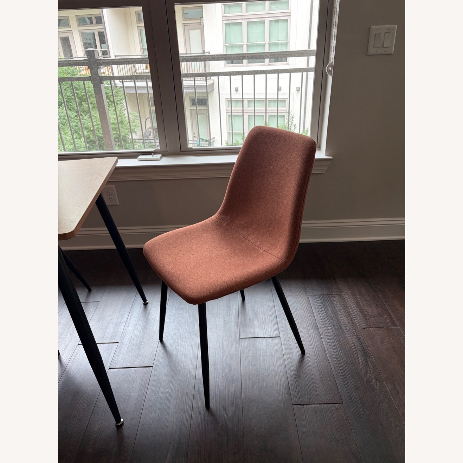Wayfair Light Brown Wood Dining Set - image-2