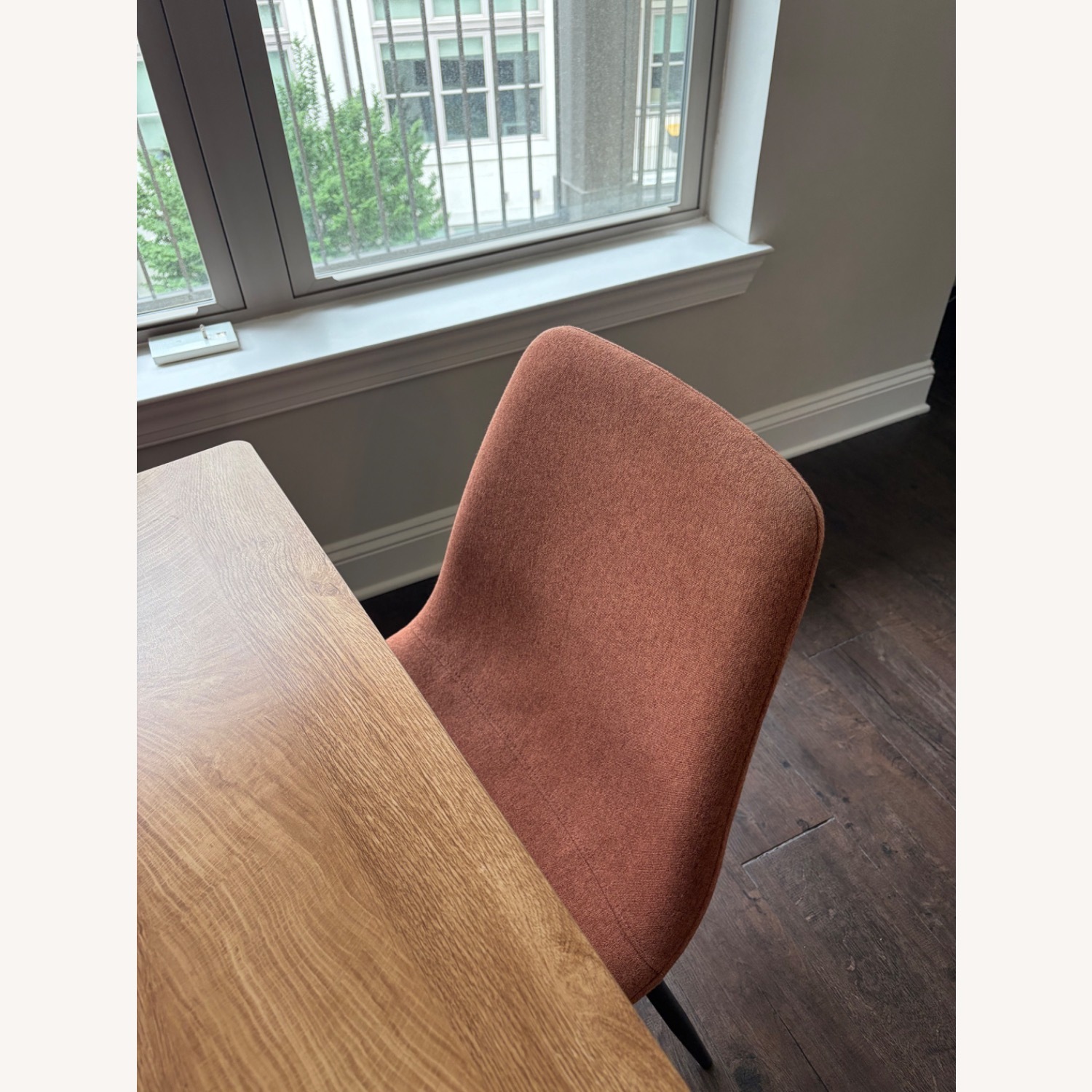 Wayfair Light Brown Wood Dining Set - image-4