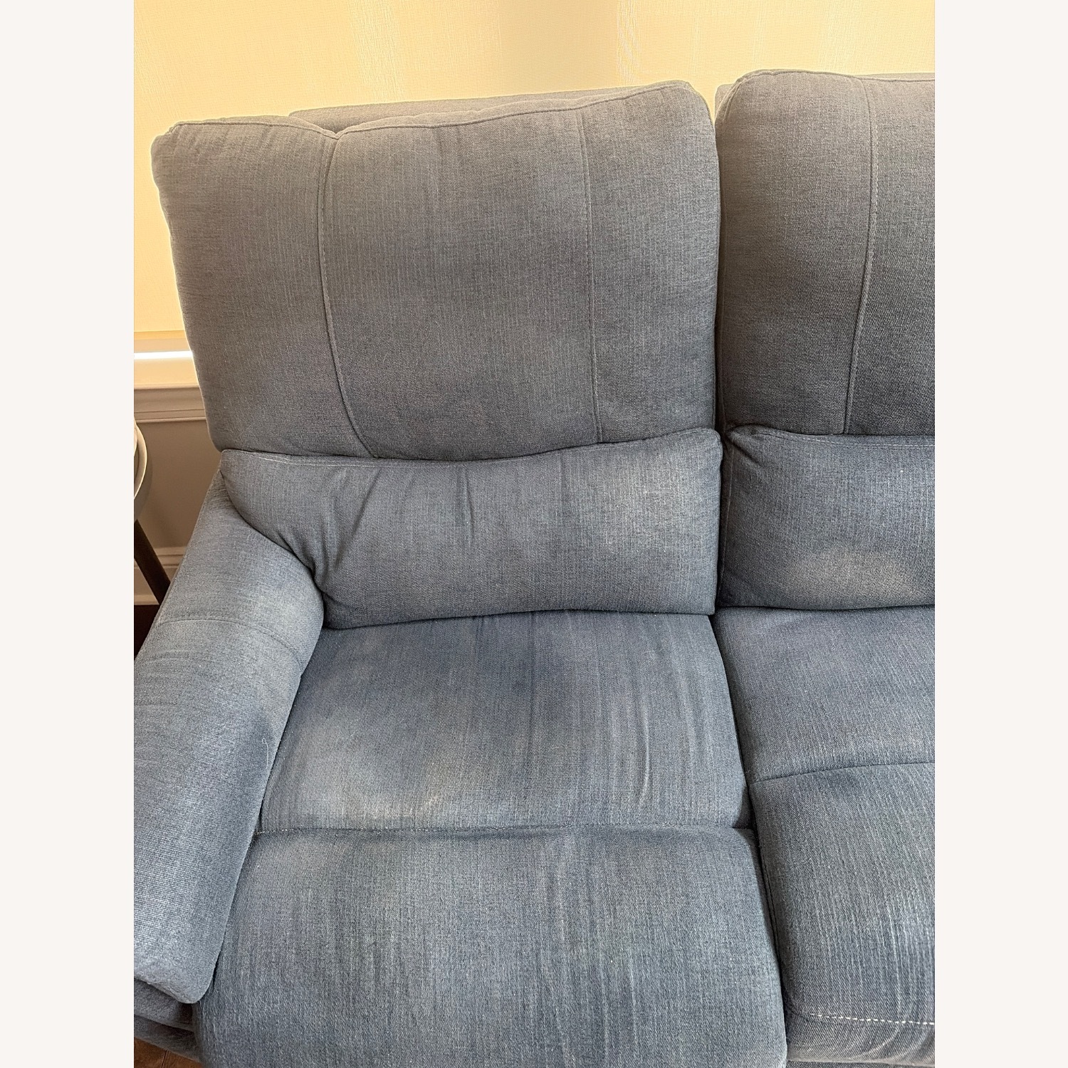 American Signature Furniture Blue 3+ Seater Sofa - image-4