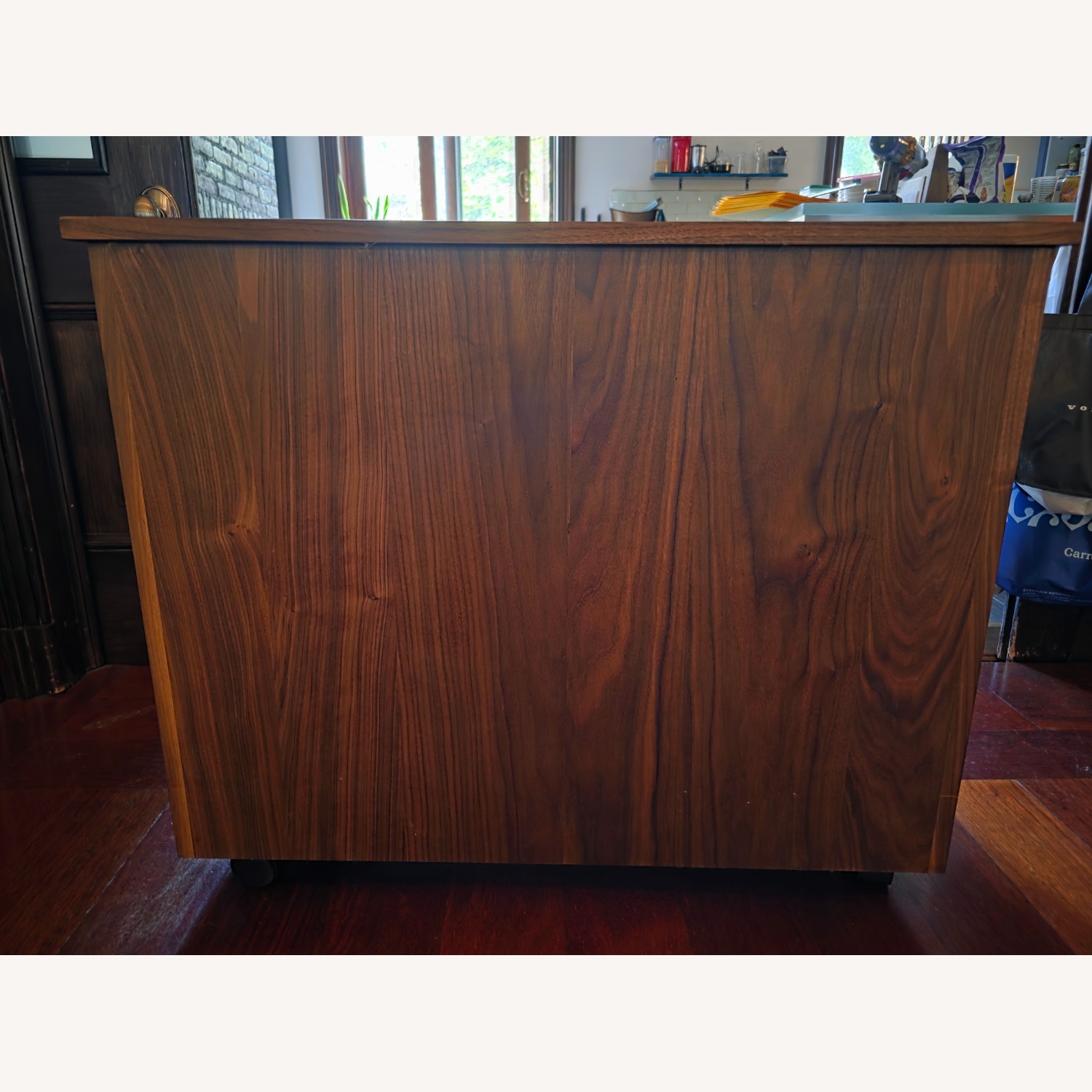 Room & Board Linear Walnut filing cabinet - image-3
