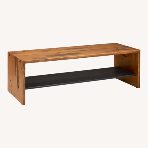 Used Wayfair Earby Dark Brown Wood Bench for sale on AptDeco