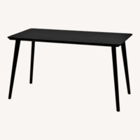 IKEA LISABO Black Dining Table