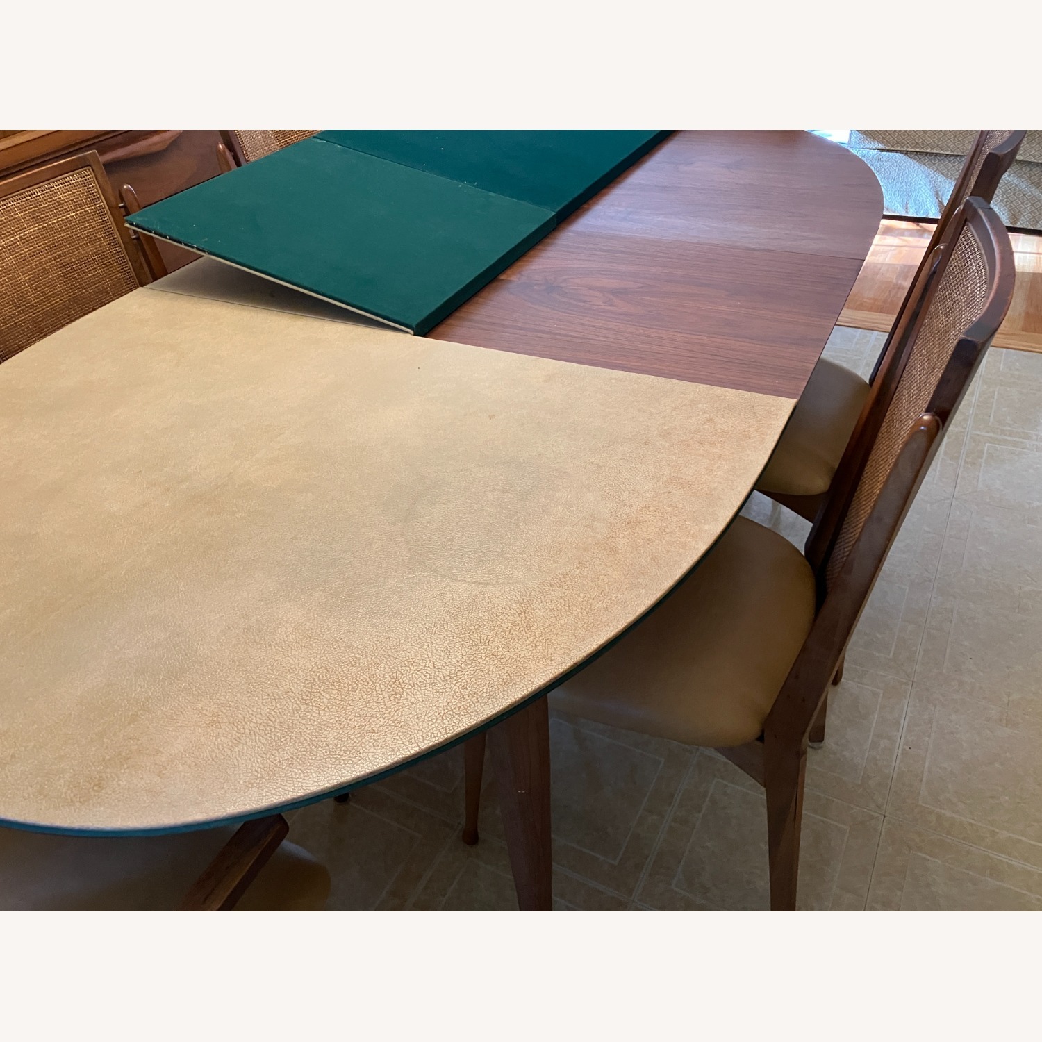 Mid 20th Century Modern Dining Table and 6 chairs - image-4