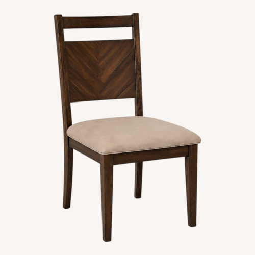 Used Lane Furniture Andaz Dark Brown Wood Dining Chairs for sale on AptDeco