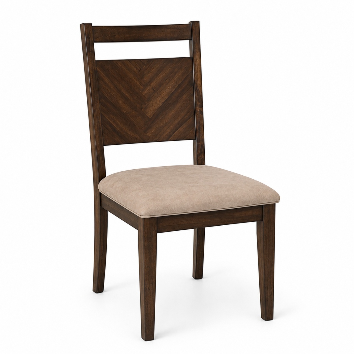 Lane Furniture Andaz Dark Brown Wood Dining Chairs - image-4
