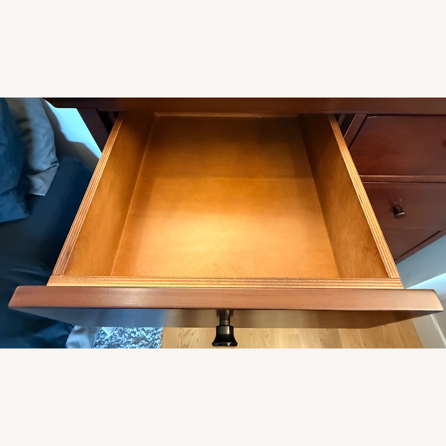 Pottery Barn Valencia Dark Brown Wood Dresser - image-5