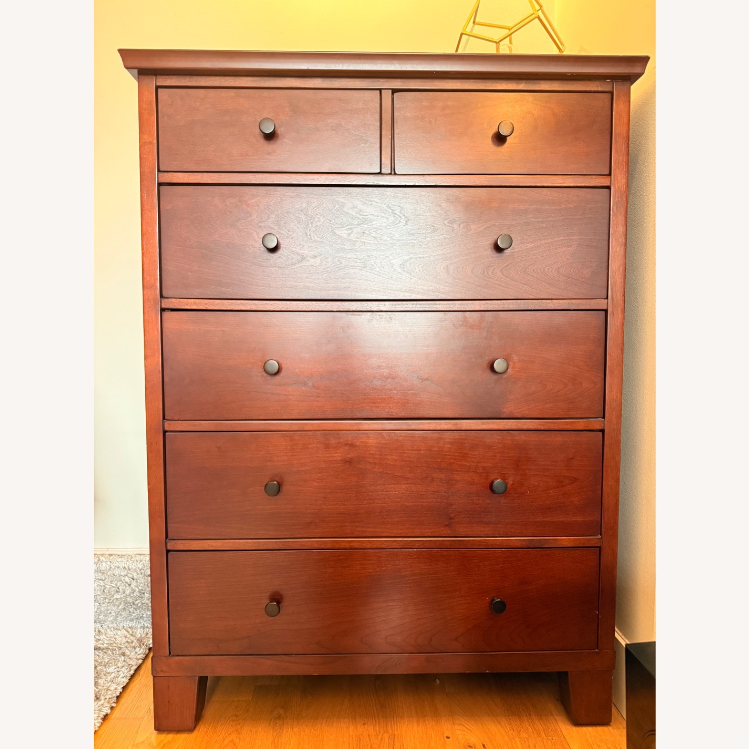 Pottery Barn Valencia Dark Brown Wood Dresser - image-1