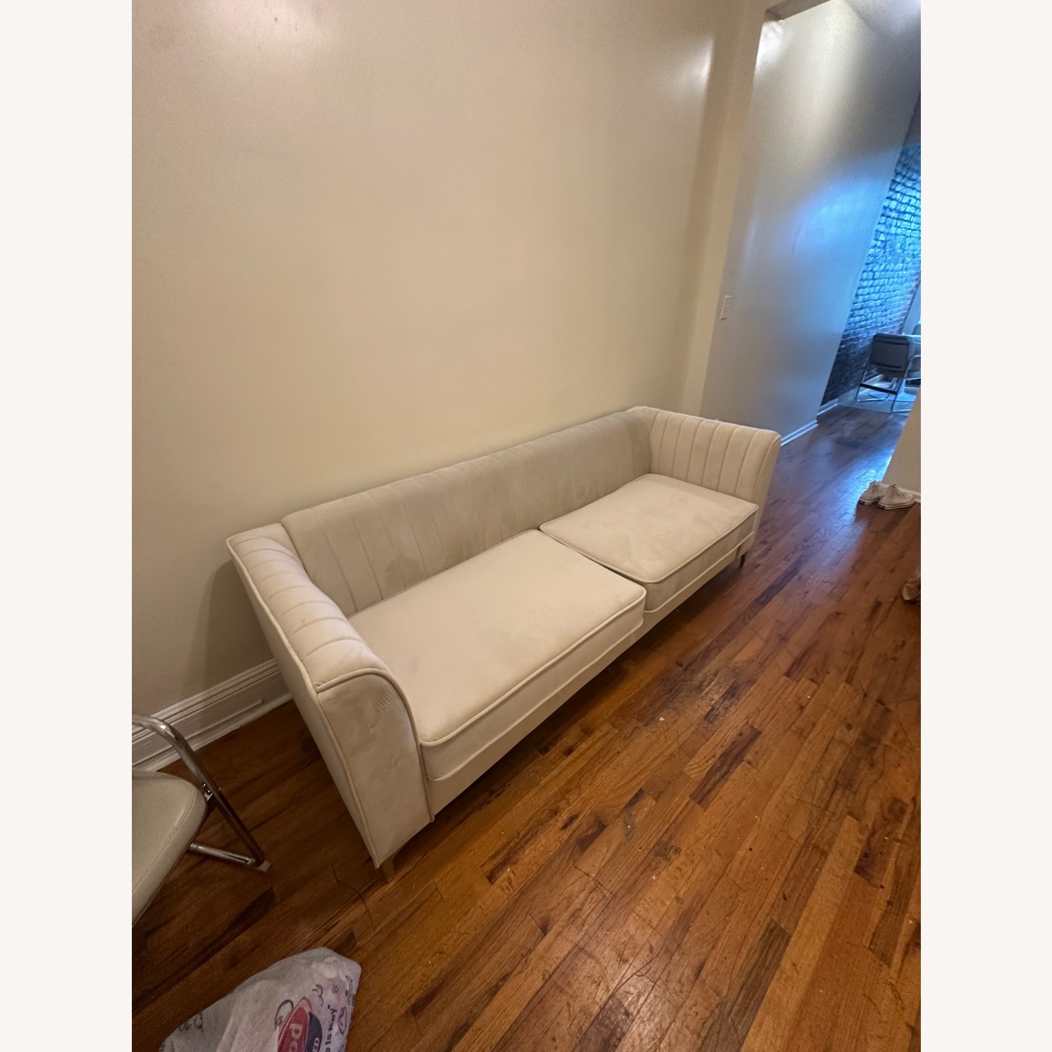 Glory Furniture White 3+ Seater Sofa - image-2