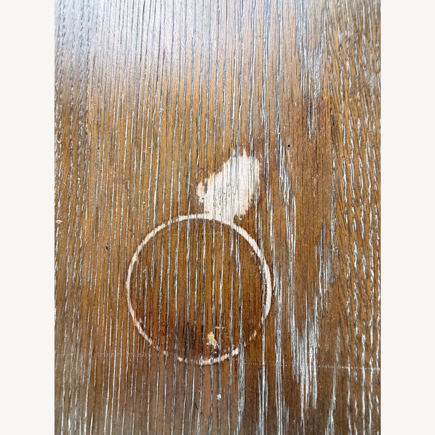 World Market Paige Distressed Oak Dining Table - image-4