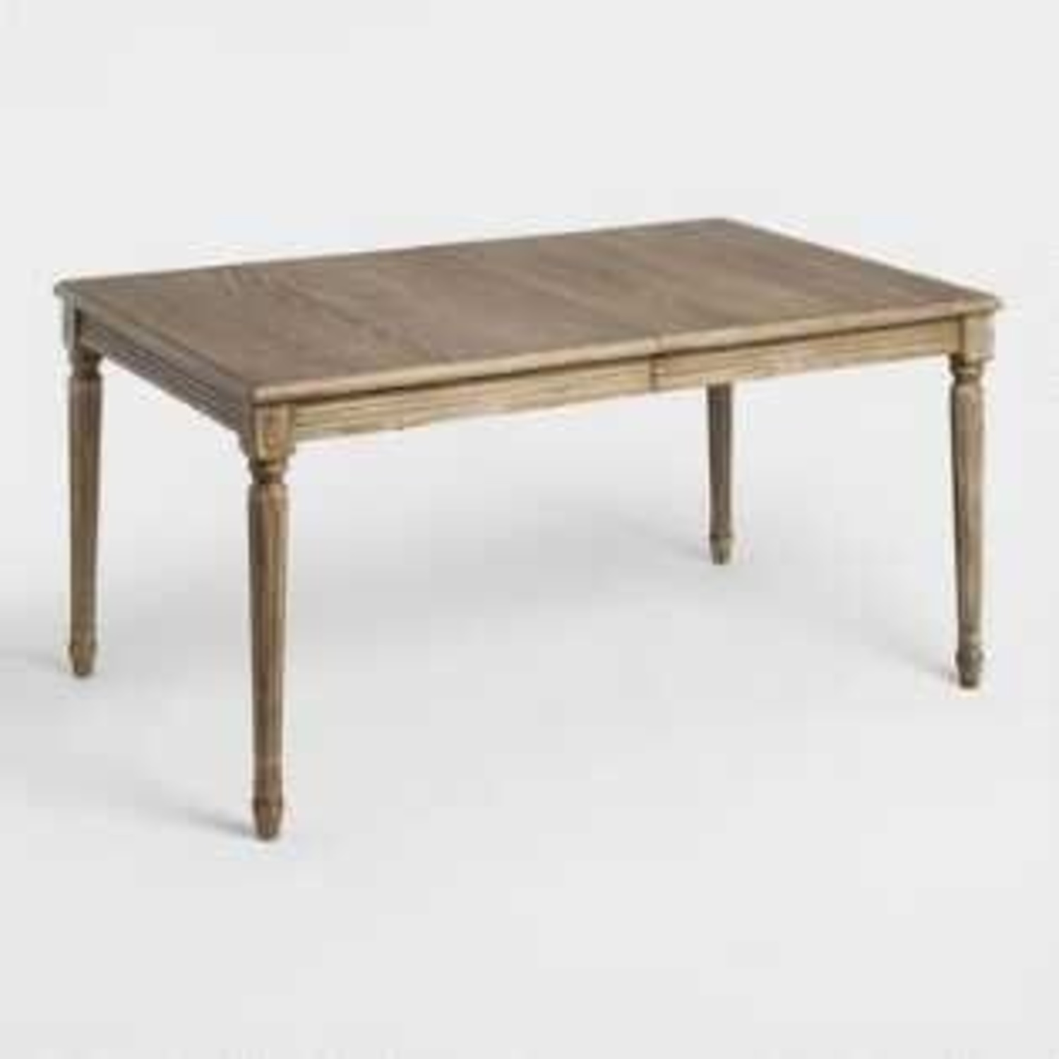 World Market Paige Distressed Oak Dining Table - image-10