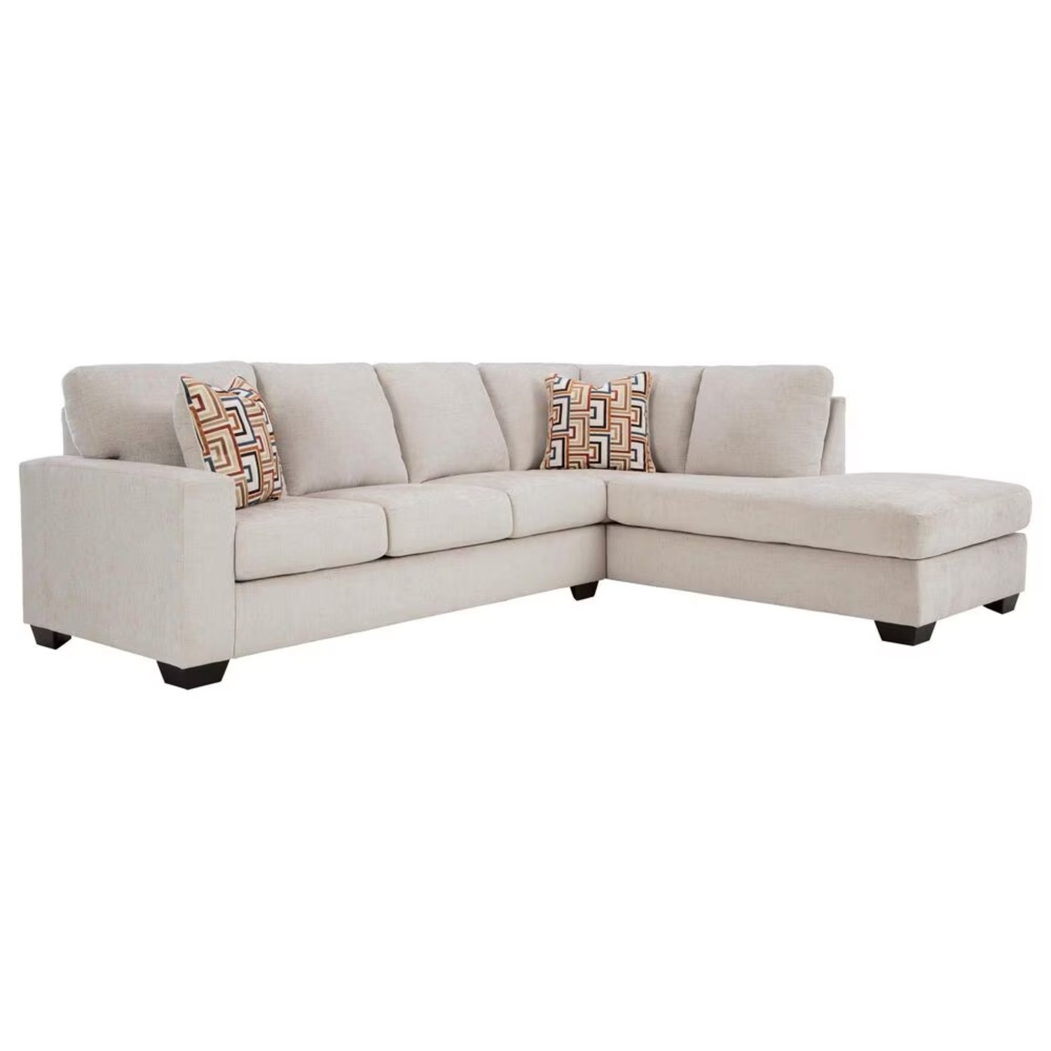Ashley Furniture Natural Fabric 2 Piece Sectional - image-4