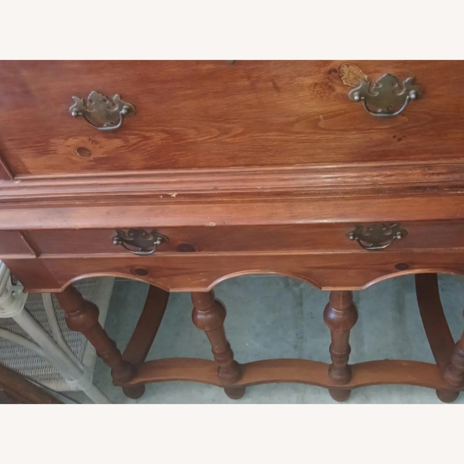 Antique William & Mary Style Dresser - image-12