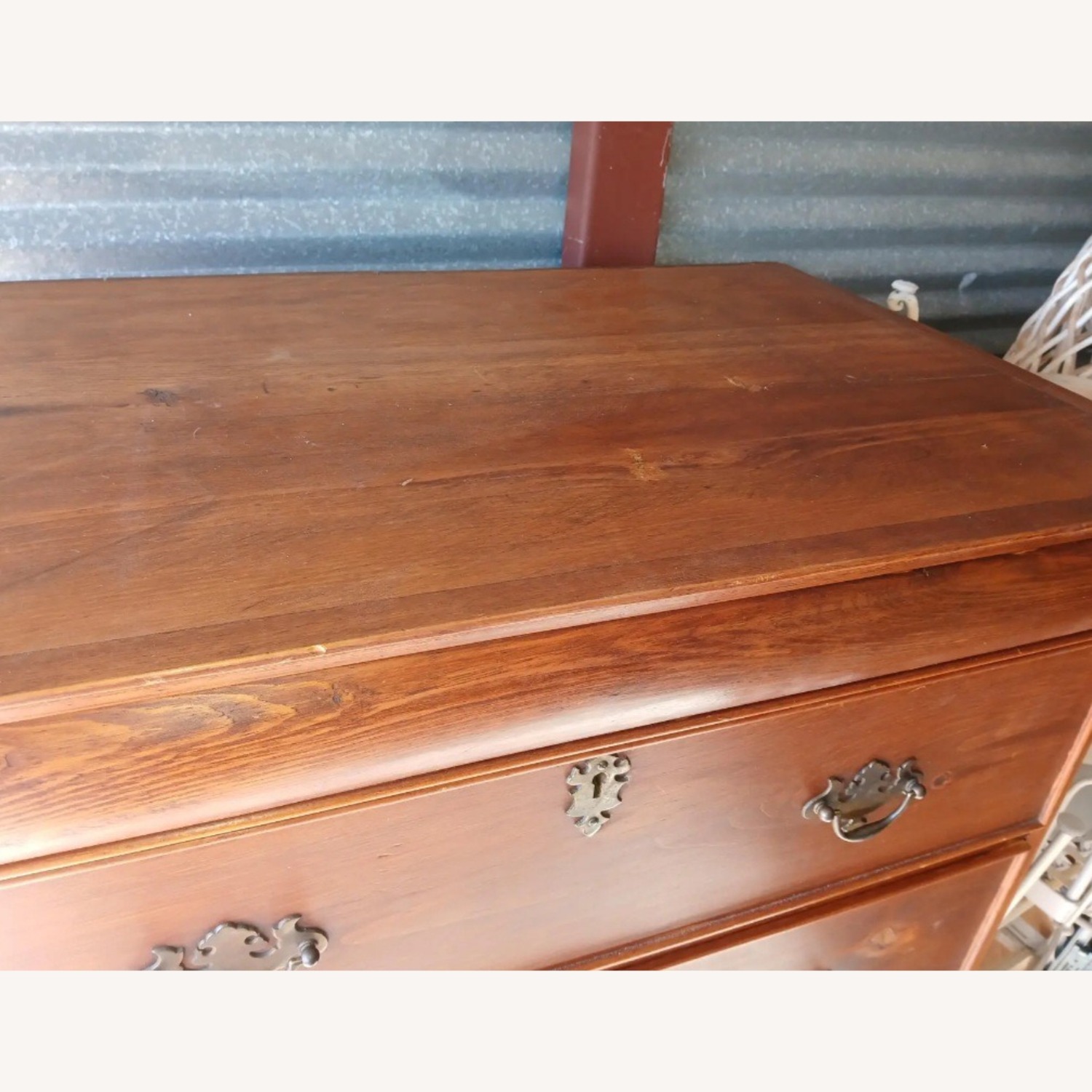 Antique William & Mary Style Dresser - image-5