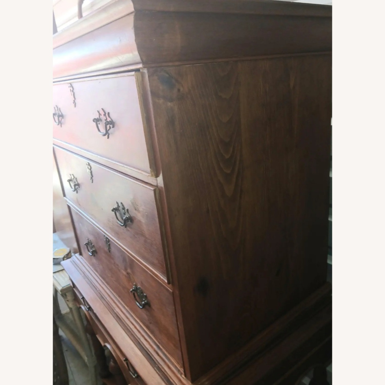 Antique William & Mary Style Dresser - image-10