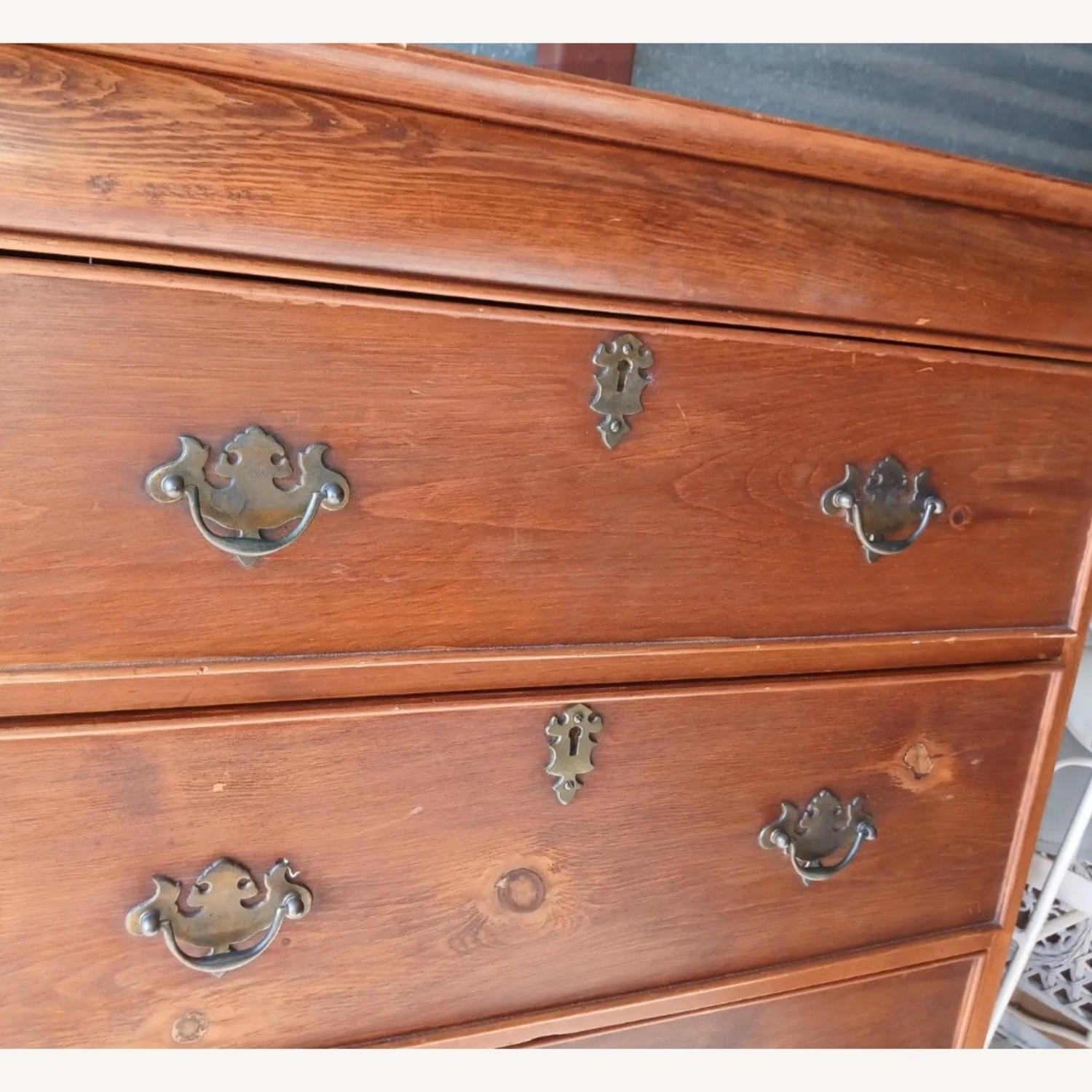 Antique William & Mary Style Dresser - image-6