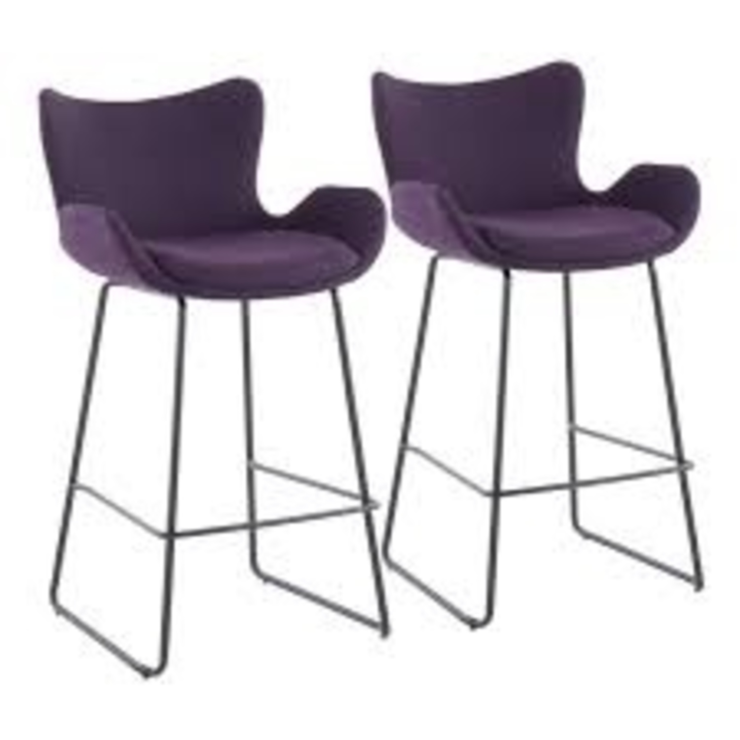 Bogdanovic 27" Counter Stool Set by Orren Ellis, Set of 2  - image-4
