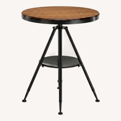 Used Meka Adjustable Wood/Metal Table  for sale on AptDeco