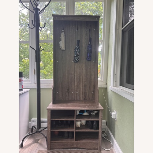 Used Wayfair Light Brown Media Storage for sale on AptDeco