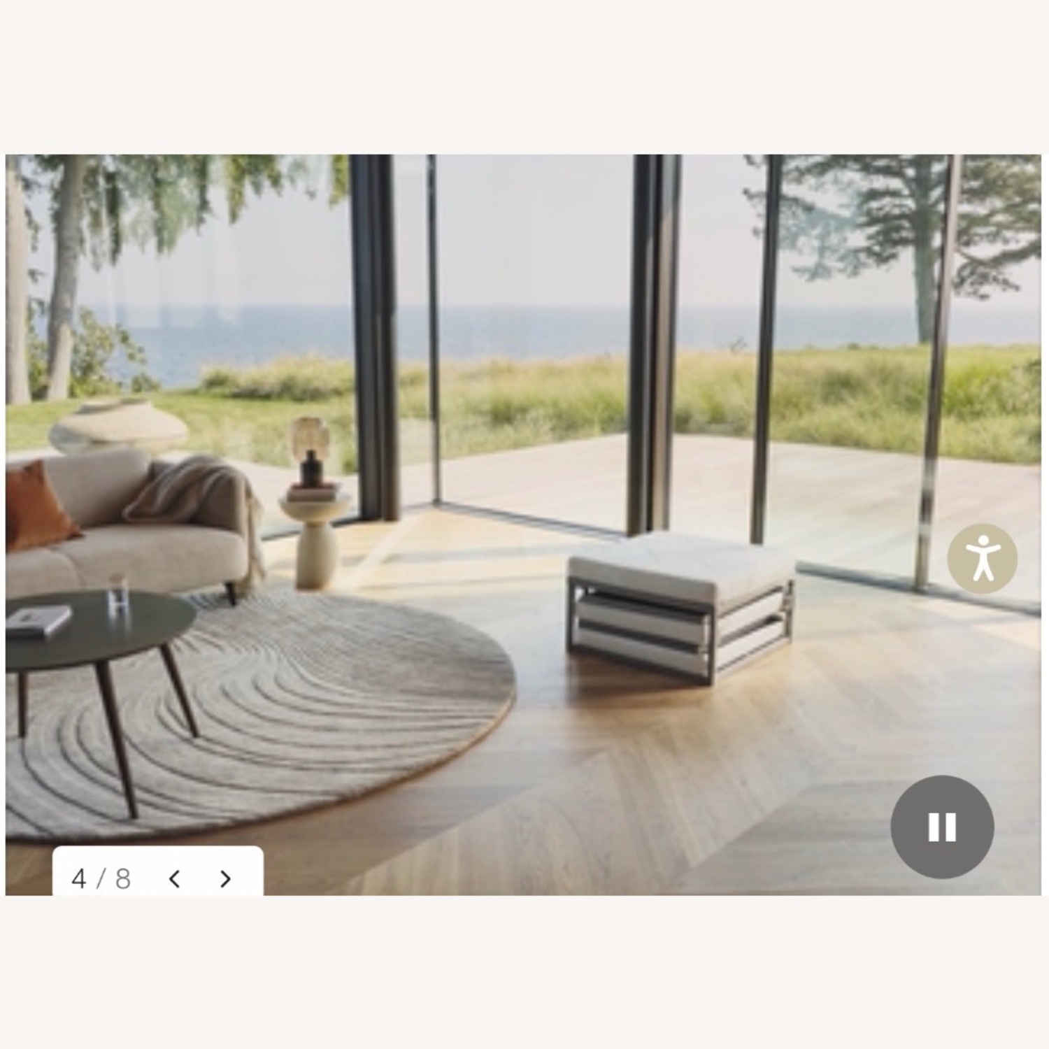 BoConcept Replica Xtra Footstool Leather Cover - image-1