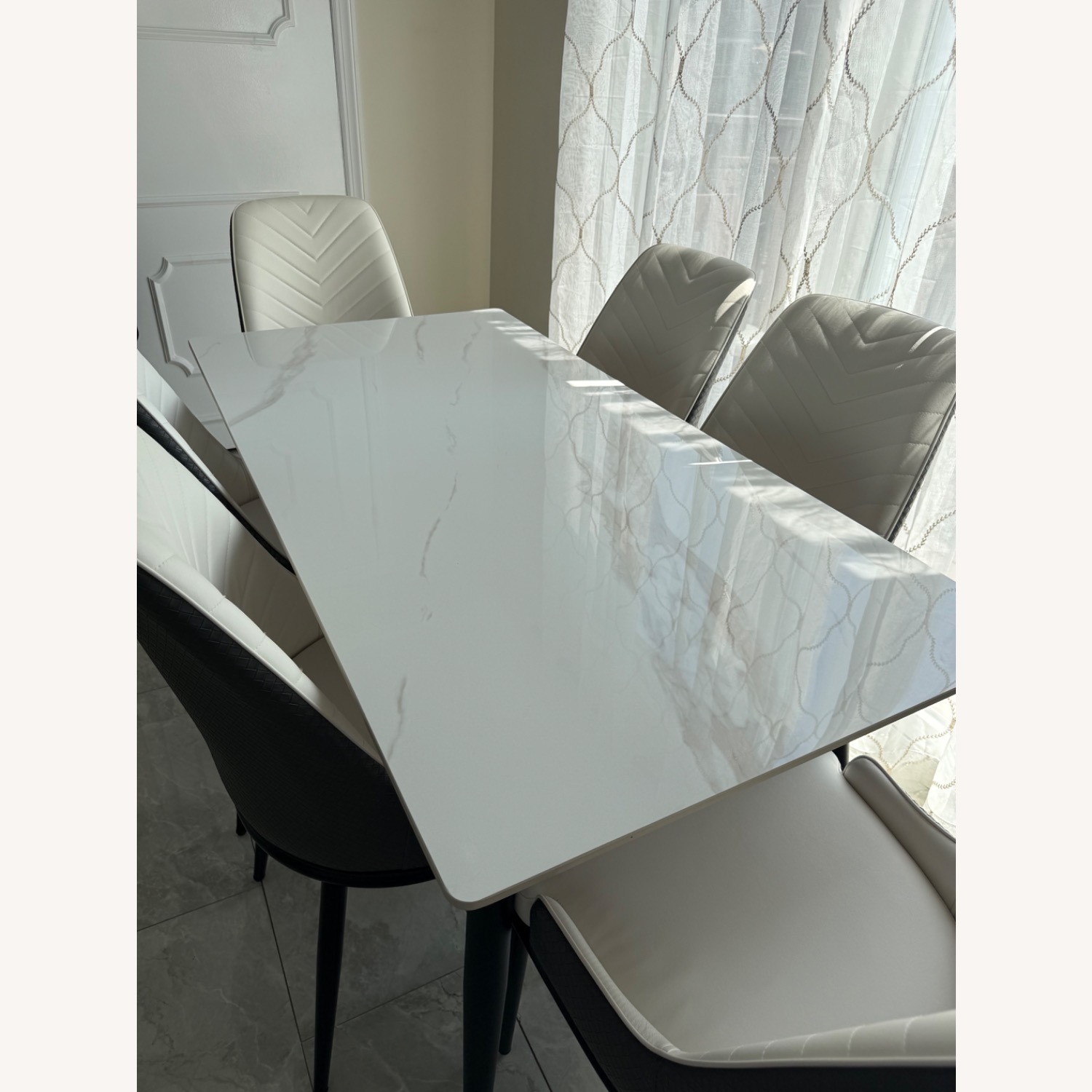 Marble Dining Set - image-3