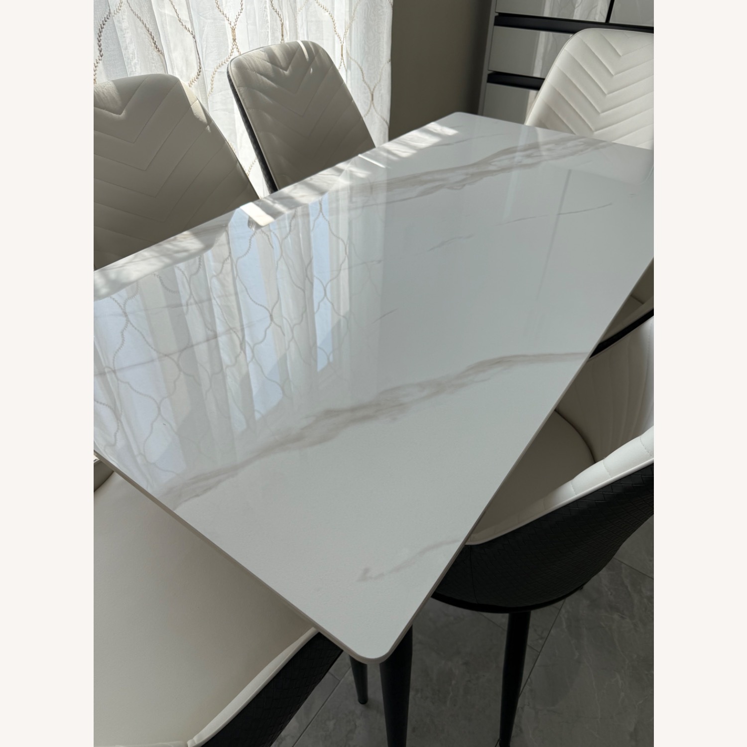Marble Dining Set - image-2