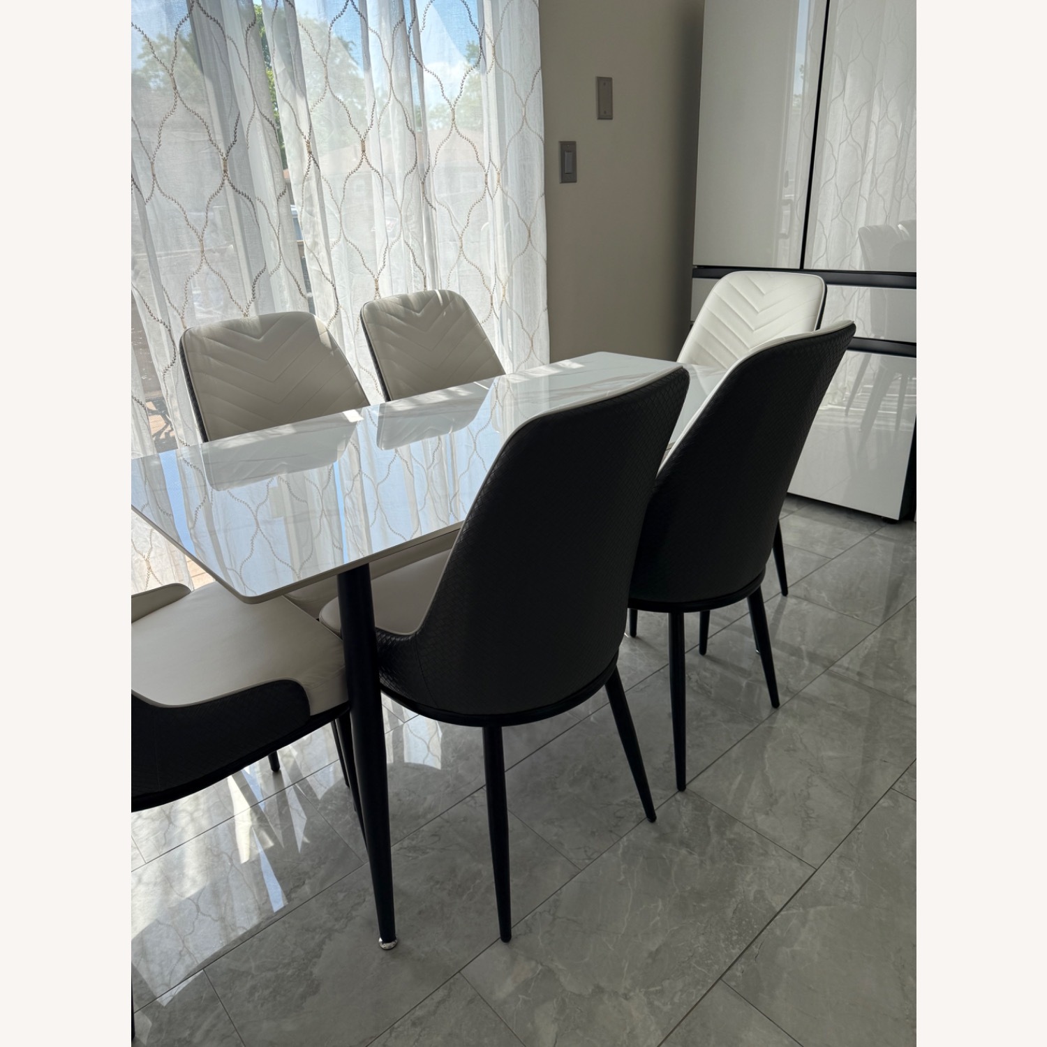 Marble Dining Set - image-1