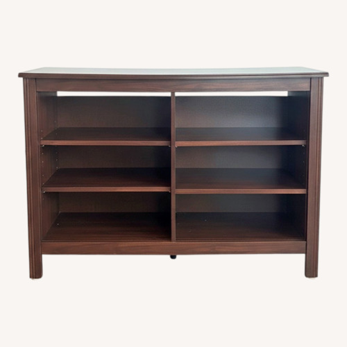 Used Dark Brown Media Console (Wood) for sale on AptDeco