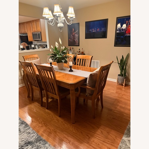 Used Harlem Furniture Dining Table for sale on AptDeco