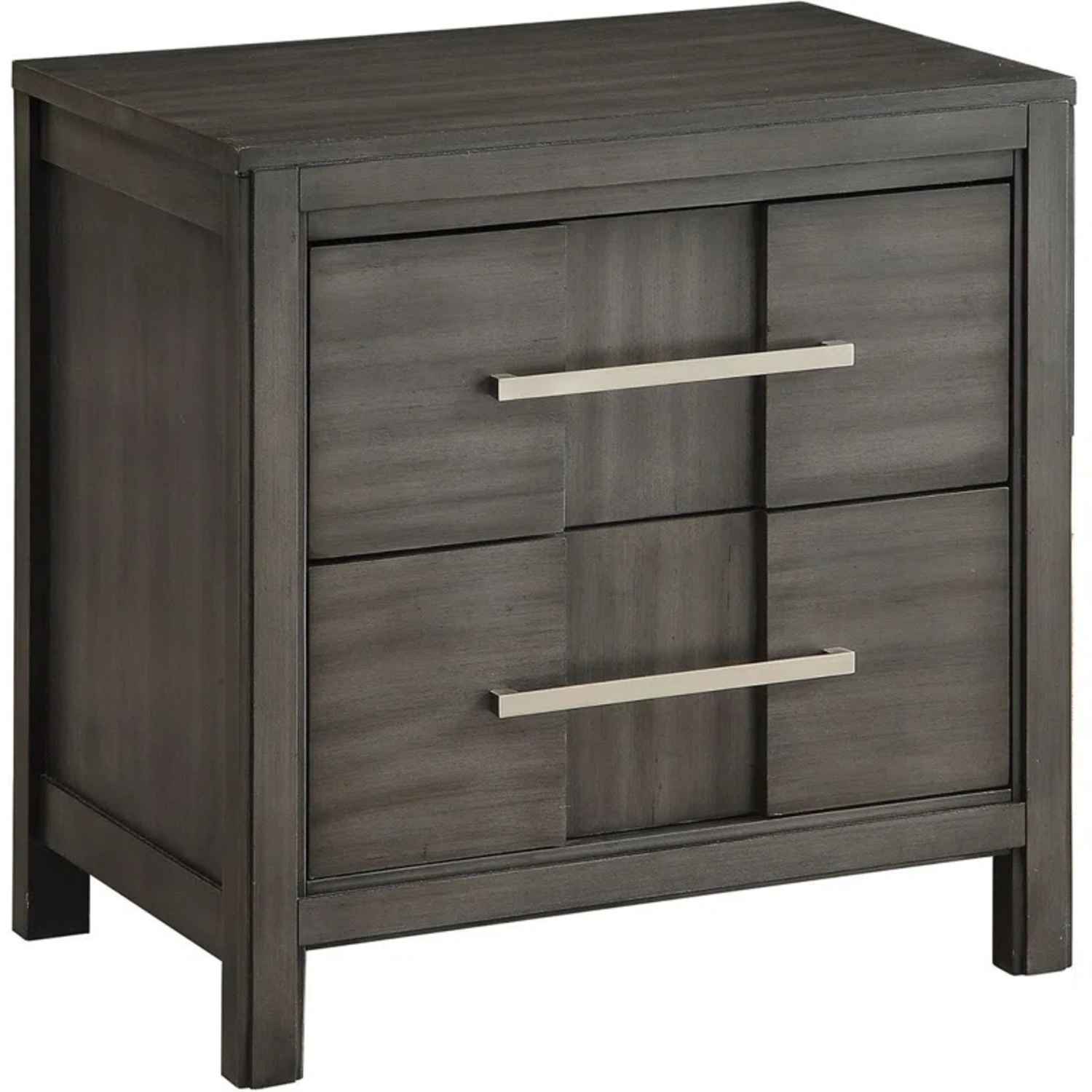 Wayfair Dark Gray Wood Nightstands - image-4