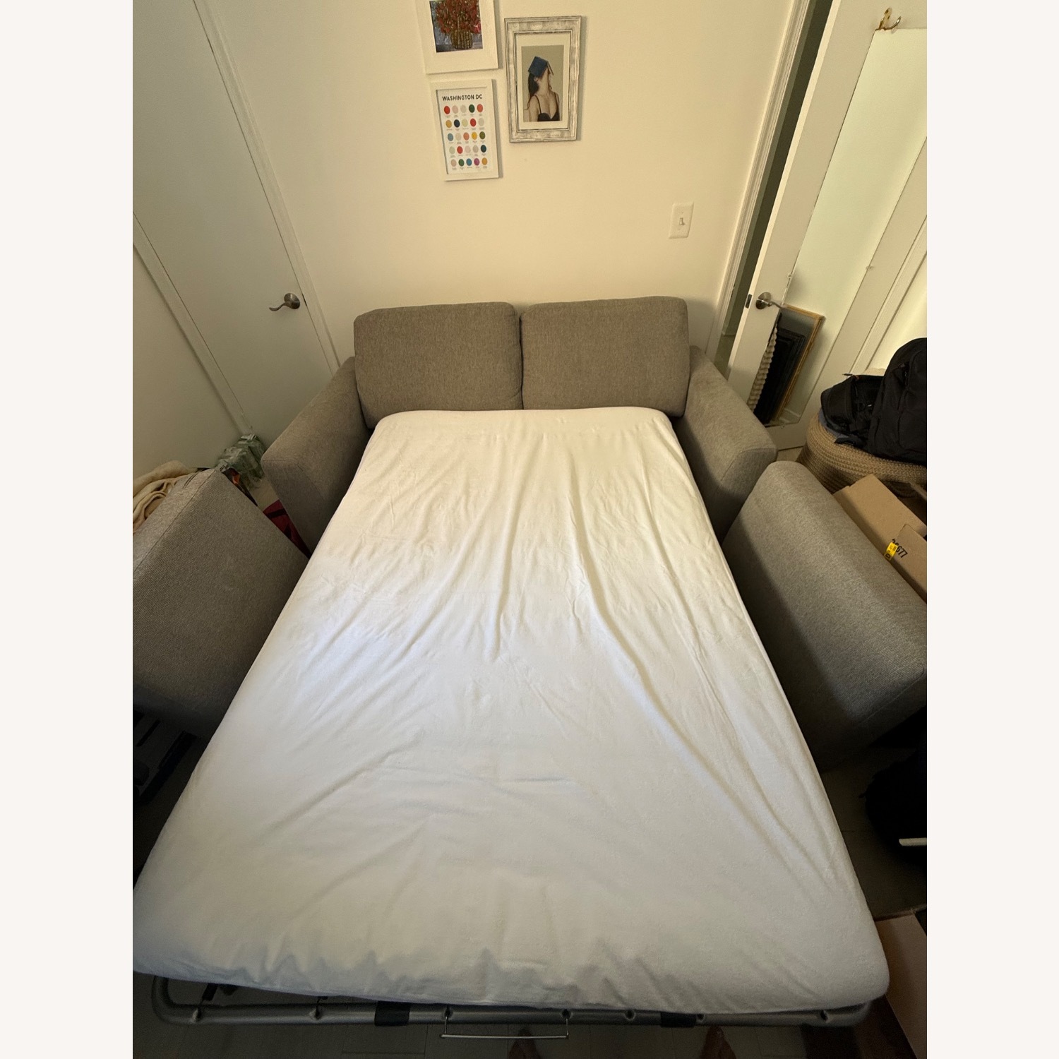 Costco Compact Memory Foam Sleeper Sofa - image-3